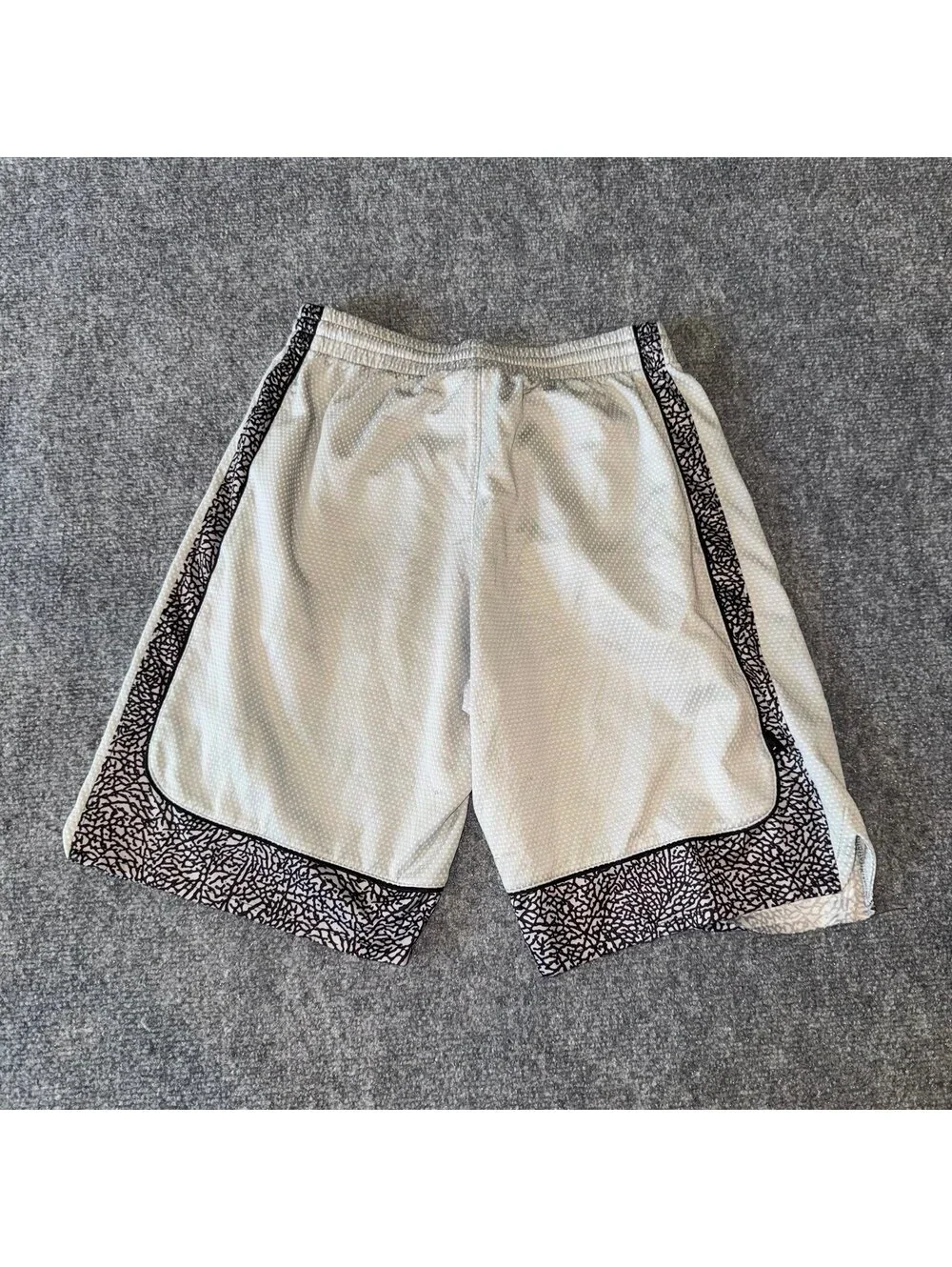 Nike Air Jordan Baggy Mesh Hoop Shorts Mens XS Vtg y2k 90s Rare